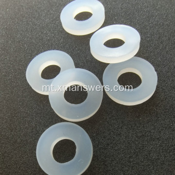 Custom molded silicone nbr fkm grommets tal-gomma